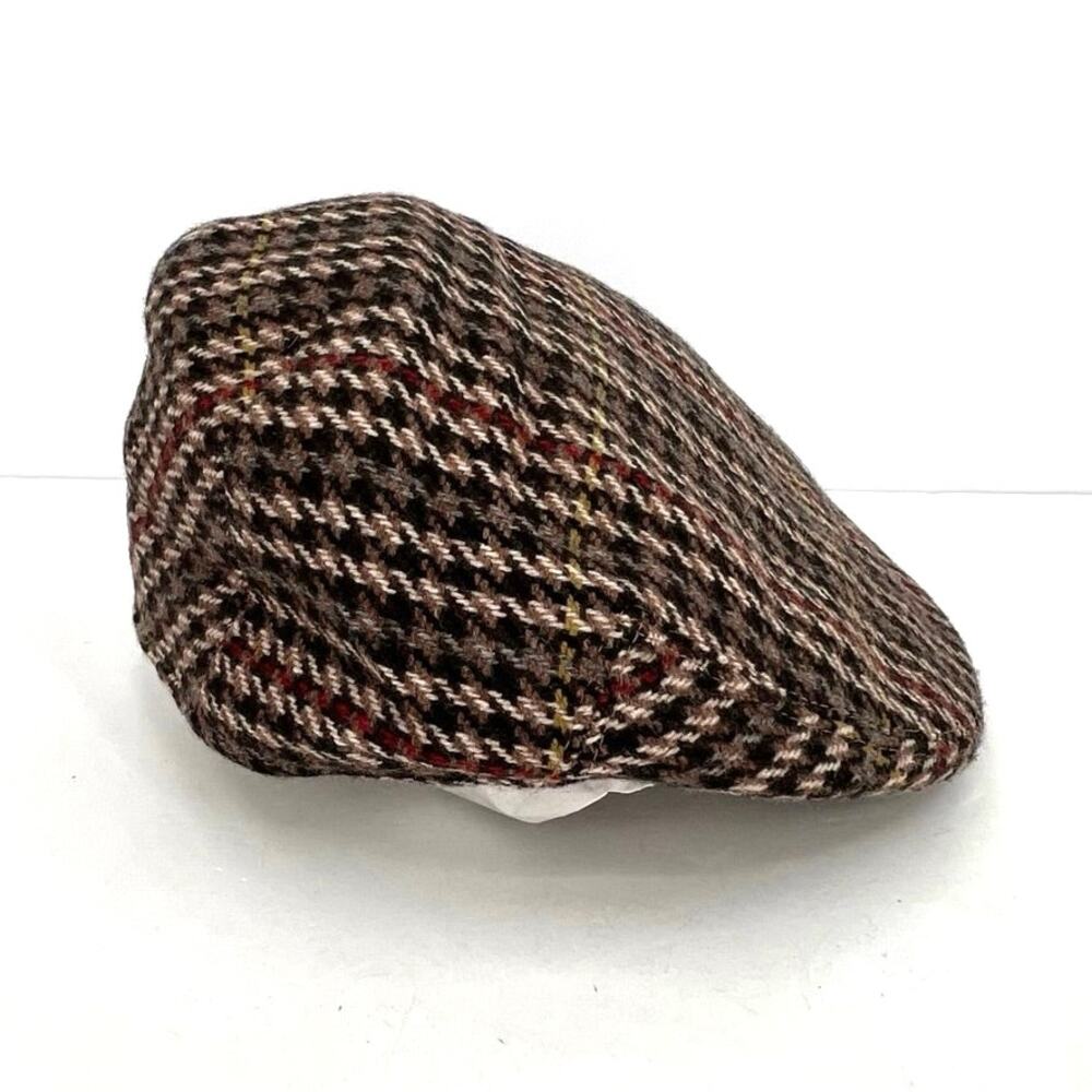 St. Andrew’s Scotland wool cashmere blend men’s newsboy hat